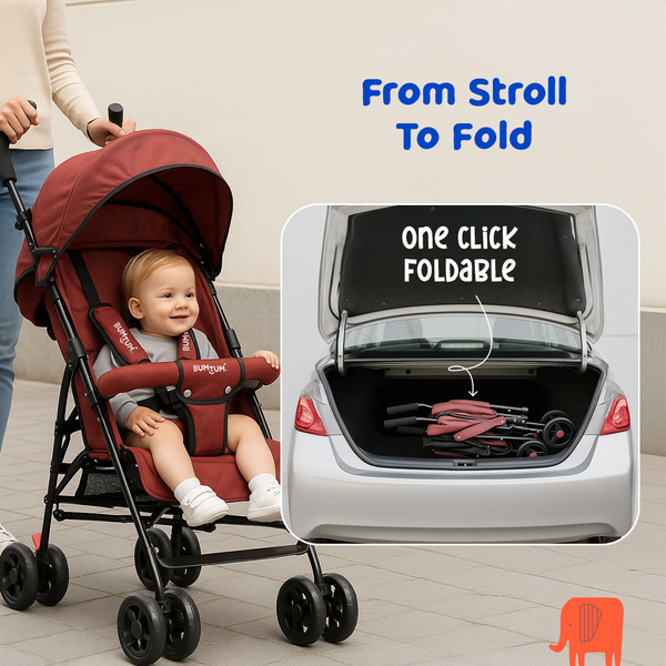 Slim Trim Baby Stroller