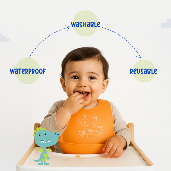 Easywash Silicon Bibs