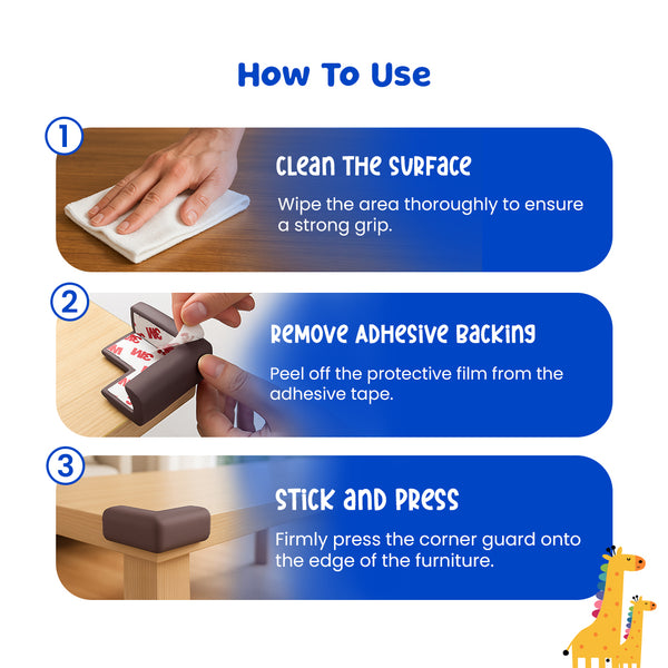 Baby Proofing Corner Guard