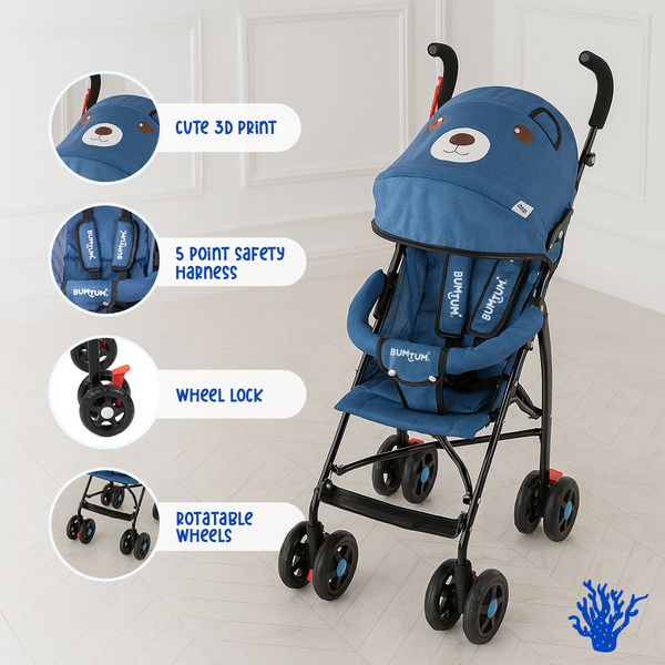 Slim Trim Baby Stroller