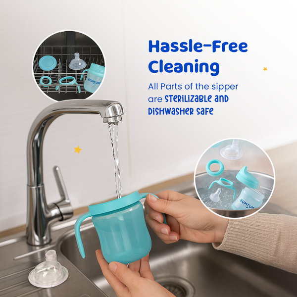 Spout & Straw Sipper